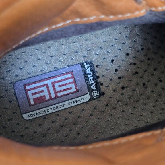 Taos Alpine Leather Boot Women's 7-7.5 Camel Lace Up Granola Girl Hiking Casual - Picture 13 of 14